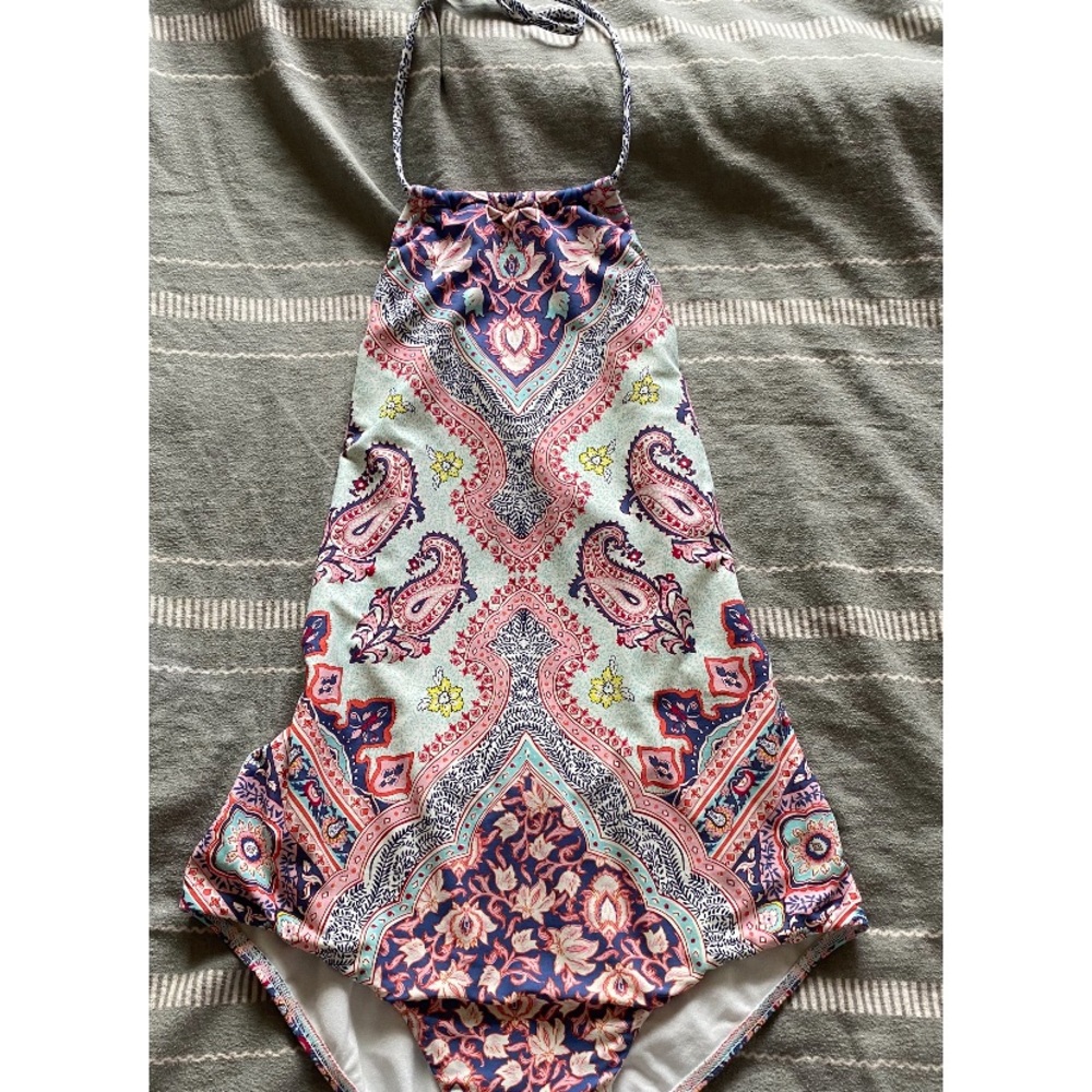 billabong boho low back one piece